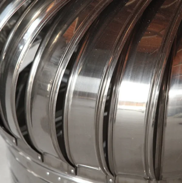 Wind Powered Roof Ventilator, 301, Stainless, Steel, 500mm - view 4