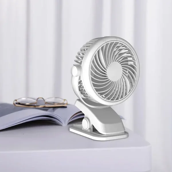 Wind Speeds Fan, 2-in-1, Portable, USB, 720° - view 6