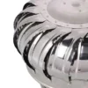 Wind Turbine Air Extractor, Stainless, Steel, Roof - view 4