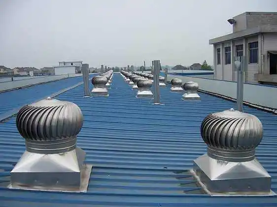 Wind Turbo Exhaust Fan, Stainless, Steel, Roof - view 5
