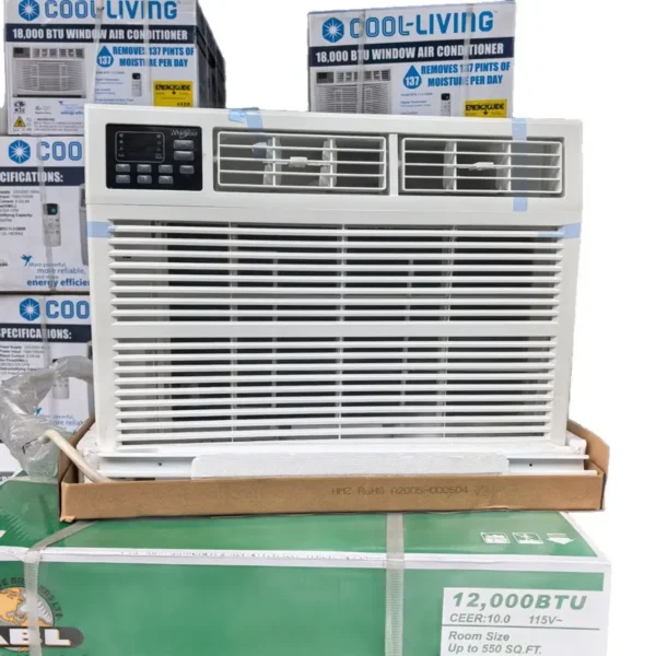 Window Air Conditioner, 110, R32, 12000BTU - view 3