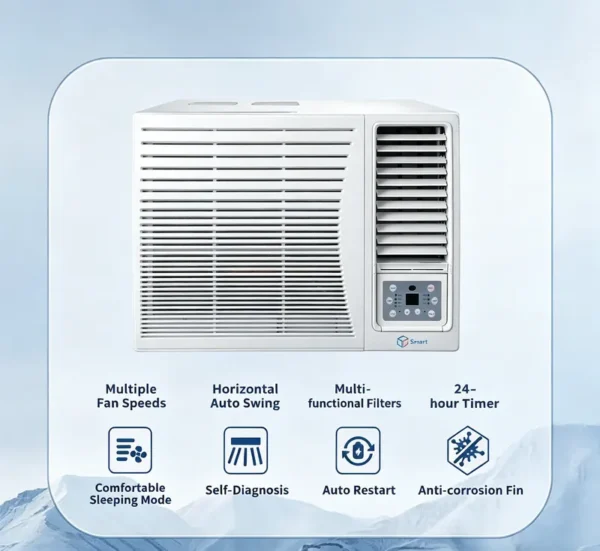 Window Air Conditioner, Inverter, 9000btu, 12000Btu, 18000Btu - view 2