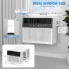 Window Air Conditioner, WIFI, 6000BTU, 8000BTU, 10000BTU - view 3