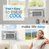 Window Air Conditioners, 5000, BTU - view 6
