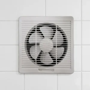 Window Bathroom Exhaust Fan, Plastic, 10-Inch, 32W