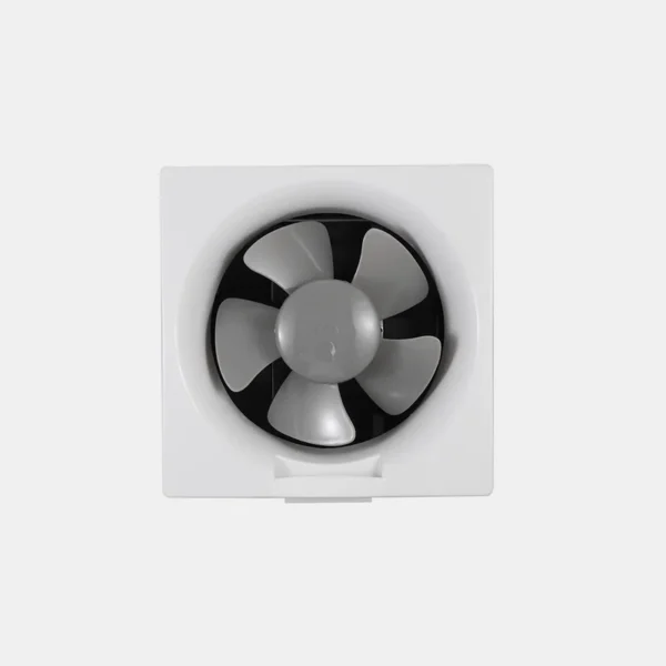 Window Mounted Exhaust Fan, 12-Inch, Plastic, Wall
