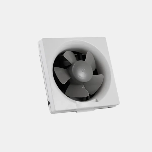 Window Mounted Exhaust Fan, 12-Inch, Plastic, Wall - view 4