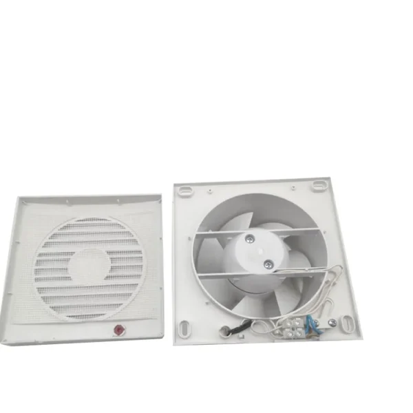Window Mounted Exhaust Fan, Wall, 220 V, Plastic - view 2