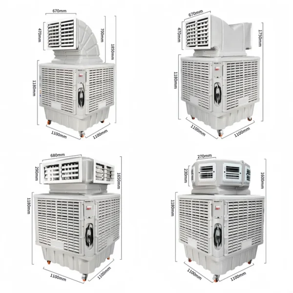 Window-mounted Swamp Cooler, 220V, 200-300㎡ - view 5