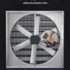 Window Ventilation Exhaust Fan, 900mm, 120 V, Electric - view 5
