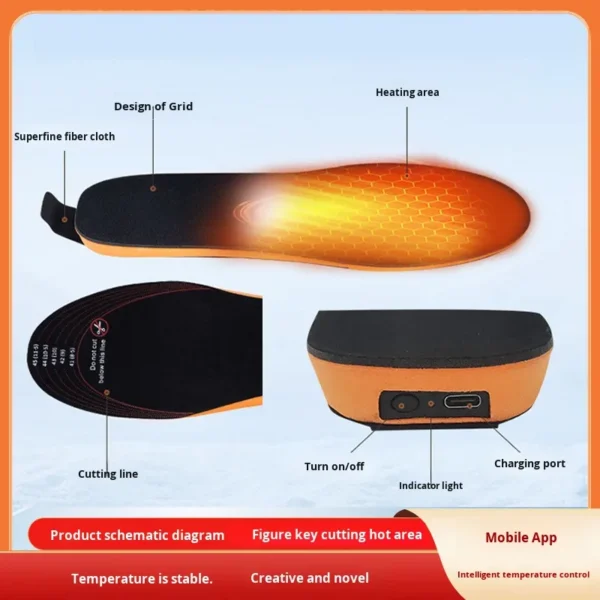 Winter Outdoor Foot Warmer, Polyester - view 2