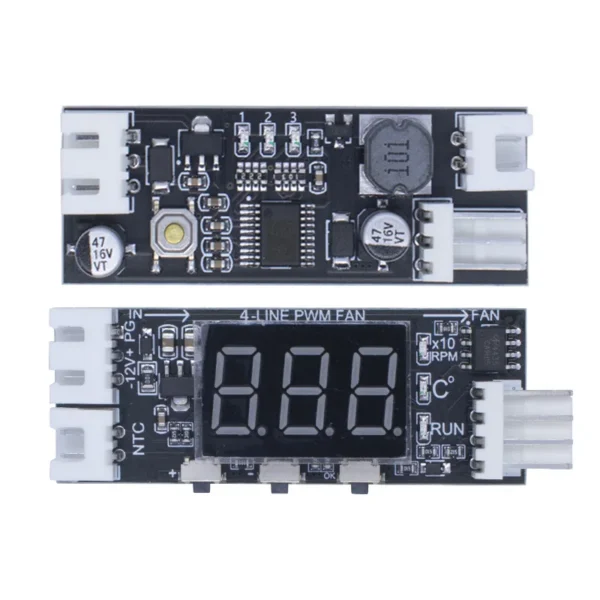 Wire Fan, PWM, 12V, 0.8A, 3950