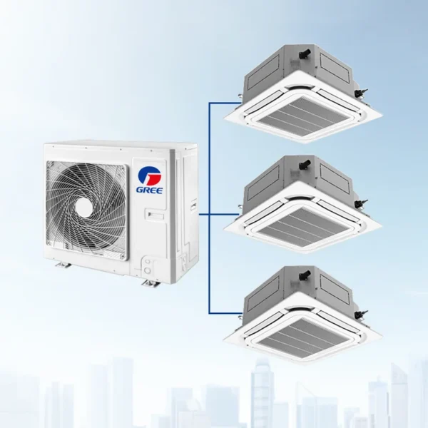 With Ceiling Cassette Unit, VRF, Inverter