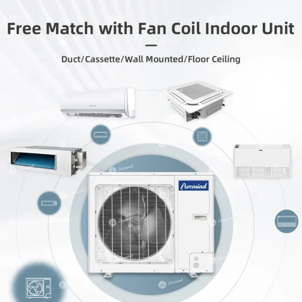 With Ceiling Cassette Unit, VRF, Inverter - view 5