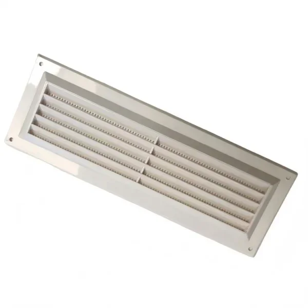 With Dust Mesh Filter, Plastic, Wall