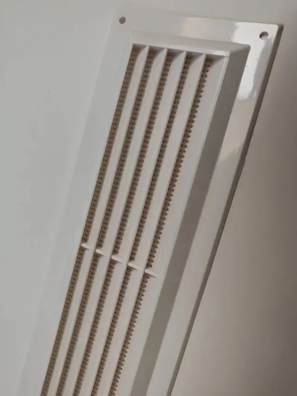 With Dust Mesh Filter, Plastic, Wall - view 2