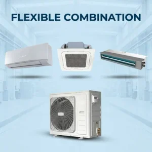 With Inverter Heat Pump, VRF, 220 V, Copper