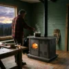 Wood Burning Pellet Stove, 120ZB, 16kW - view 2