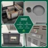 Wood Burning Pellet Stove, 120ZB, 16kW - view 3