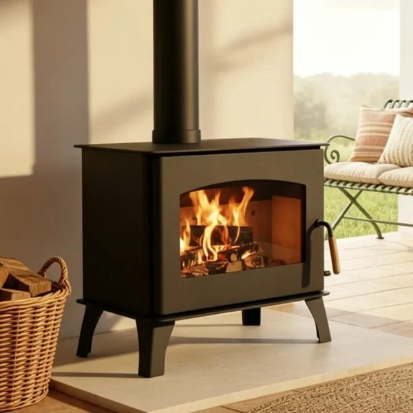 Wood Burning Stove, EN16510, Steel, R1401A, 13.1KW