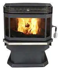 Wood Pellet Stove, 23Kw, Cast Aluminum, Eco-friendly Stoves - view 2