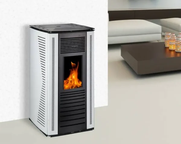 Wood Pellet Stove, 23Kw, Cast Aluminum, Eco-friendly Stoves - view 4