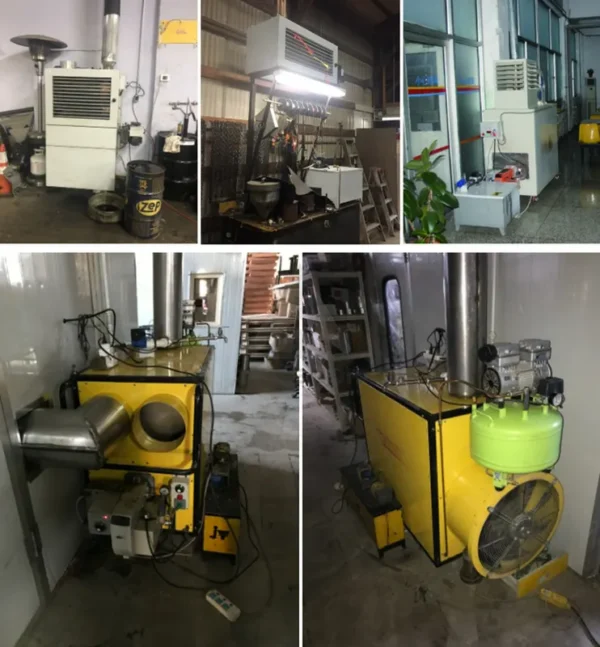Workshop Waste Oil Heater, 800, 000Btu, Portable, KVH8000 - view 6