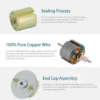 Worm Geared Motor, 6V, 12V, 24V - view 6