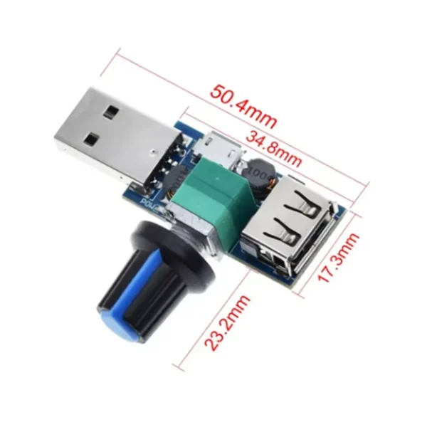 Xy-fs Usb Fan, 4V-12V, 5W - view 2