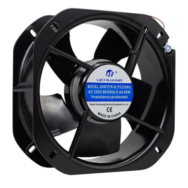 Yc22580 Metal Impeller, Axial, 225X225X80mm, 230/380V - view 5