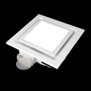 Zeher Electric Exhaust Fan, Ceiling, Plastic, LED, 280m3/h