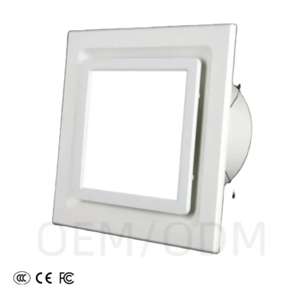 Zeher Electric Exhaust Fan, Ceiling, Plastic, LED, 280m3/h - view 2