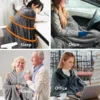 Zip Heated Throw Blanket, 12V, USB, Portable, Cordless - view 6