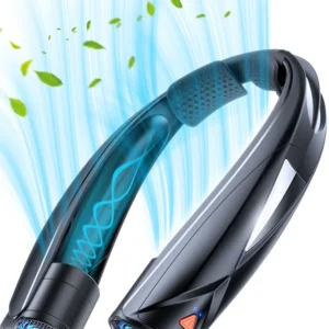 Aaoyun Neck Fan, Portable, Battery, Plastic