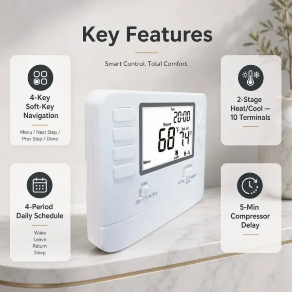 Abs Electronic Air Conditioner, 24V, HVAC - view 2
