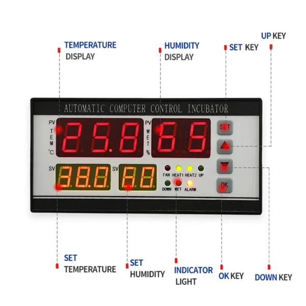 Abs Thermostat Temperature Controller, XM-18, IP67 - view 3