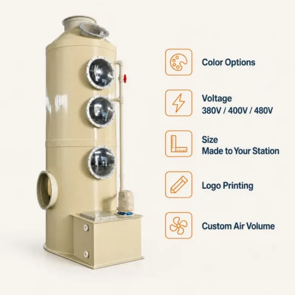 Absorber Scrubber Spray Tower - view 5