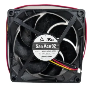 Ace Sanyo Ball Bearing, Brushless, 24V, Plastic, Axial