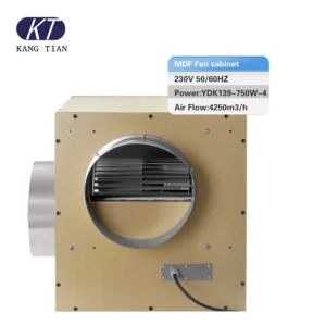 Acoustic Centrifugal Duct Fan, 4250m³/h, 220 V, 4250m3