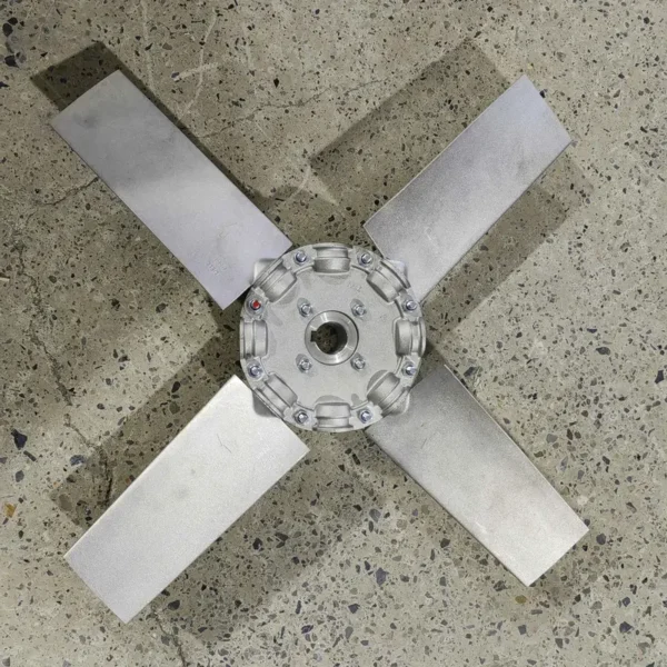 Adjustable Aluminum Die-casting Fan, Axial, Aluminum Alloy - view 6