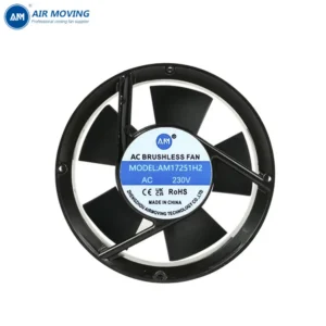 Adjustable Blade Axial Fan, AM17251HB2, 200-240V, Aluminum