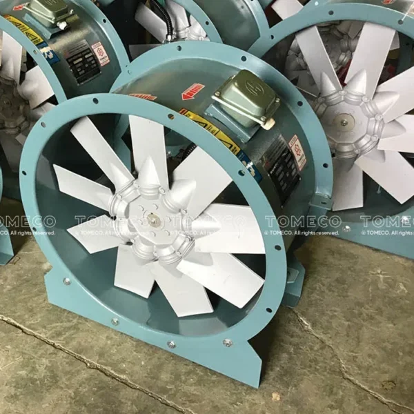 Adjustable Pitch Axial Fan, DUCT, MOUNTED