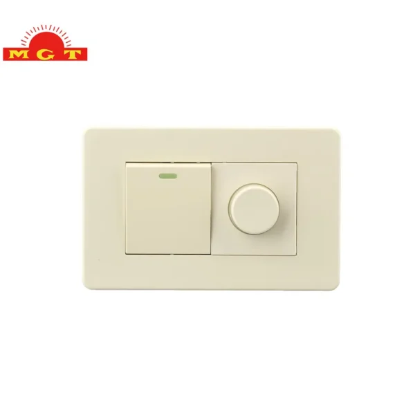 Adjustable Wall Switches Fan, USA, PC, 8542 - view 2