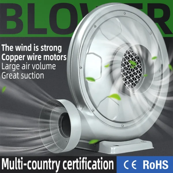 Air Blower, Centrifugal, 220V, 900W, CO2 - view 2