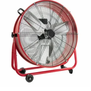Air Circulation Drum Fan, 250 W, Metal