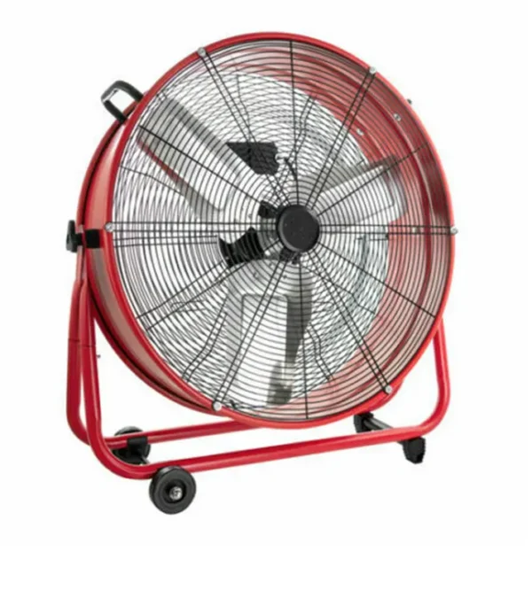 Air Circulation Drum Fan, 250 W, Metal
