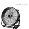 Air Circulation Drum Fan, 250 W, Metal - view 6