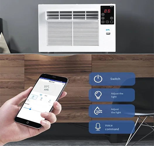 Air Conditioner, 1881btu, 110v, 220v, 50hz/60hz - view 3