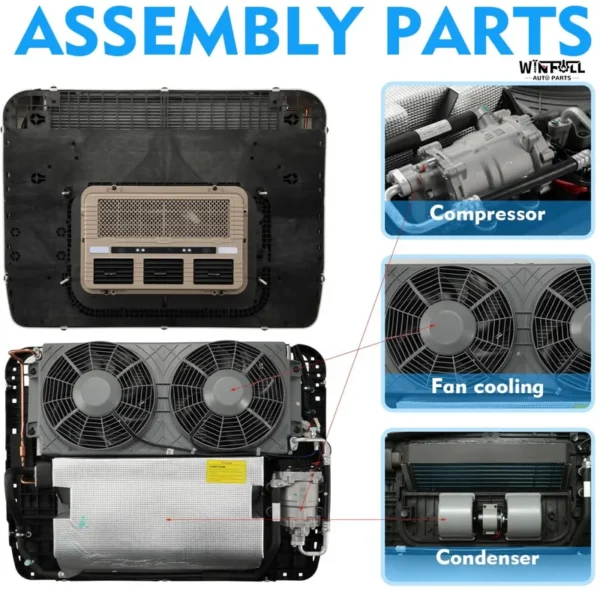 Air Conditioner, 24V, 2500W - view 5