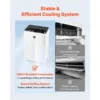 Air Conditioner, Portable, 14000, BTU, LED - view 5